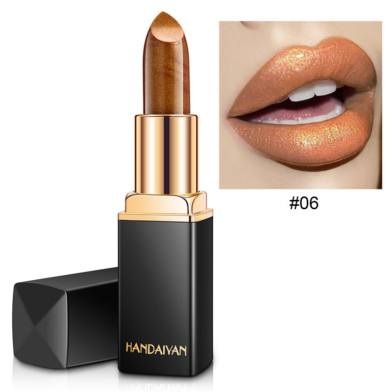Pearlescent color change temperature change lipstick Pearlescent color change temperature change lipstick